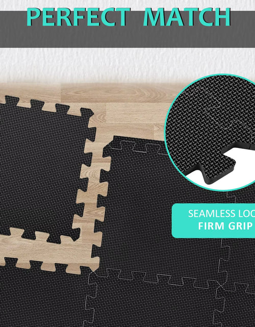 Load image into Gallery viewer, 6/18Pcs Gym Flooring Set EVA Interlocking Foam Floor Tiles for Home Gym Play Workout Exercise Mats Fitness Puzzle Exercise Mat
